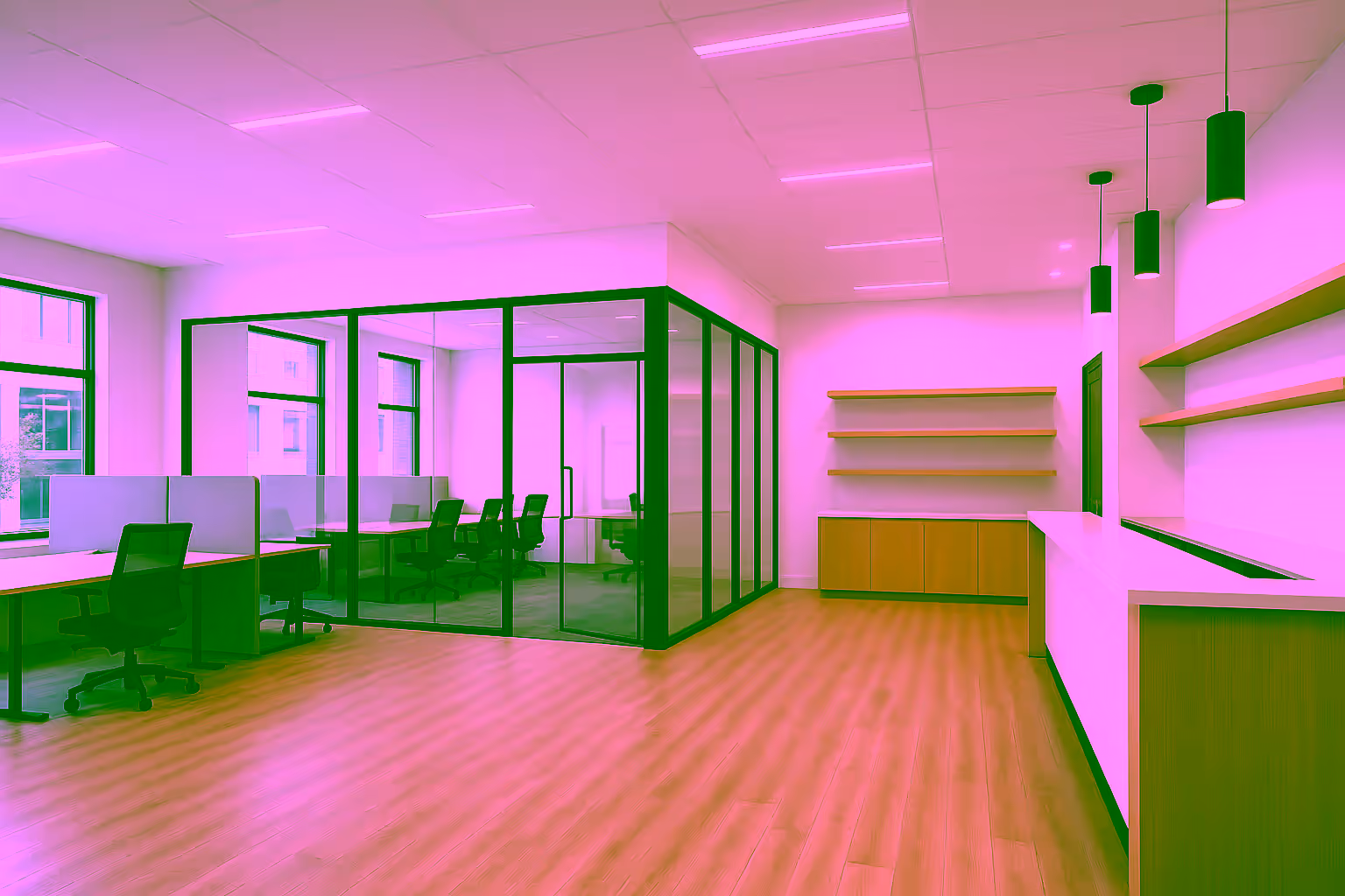 Completed commercial tenant improvement in Kelowna